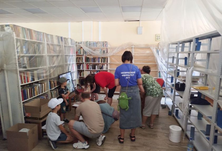  Переезд библиотеки в новое здание