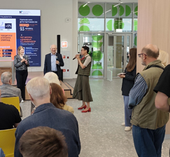 Встреча с президентом группы компаний InfoWatch и со-основателем «Лаборатории Касперского» Натальей Касперской