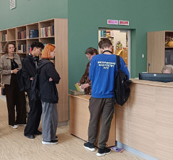 Distribution of educational literature